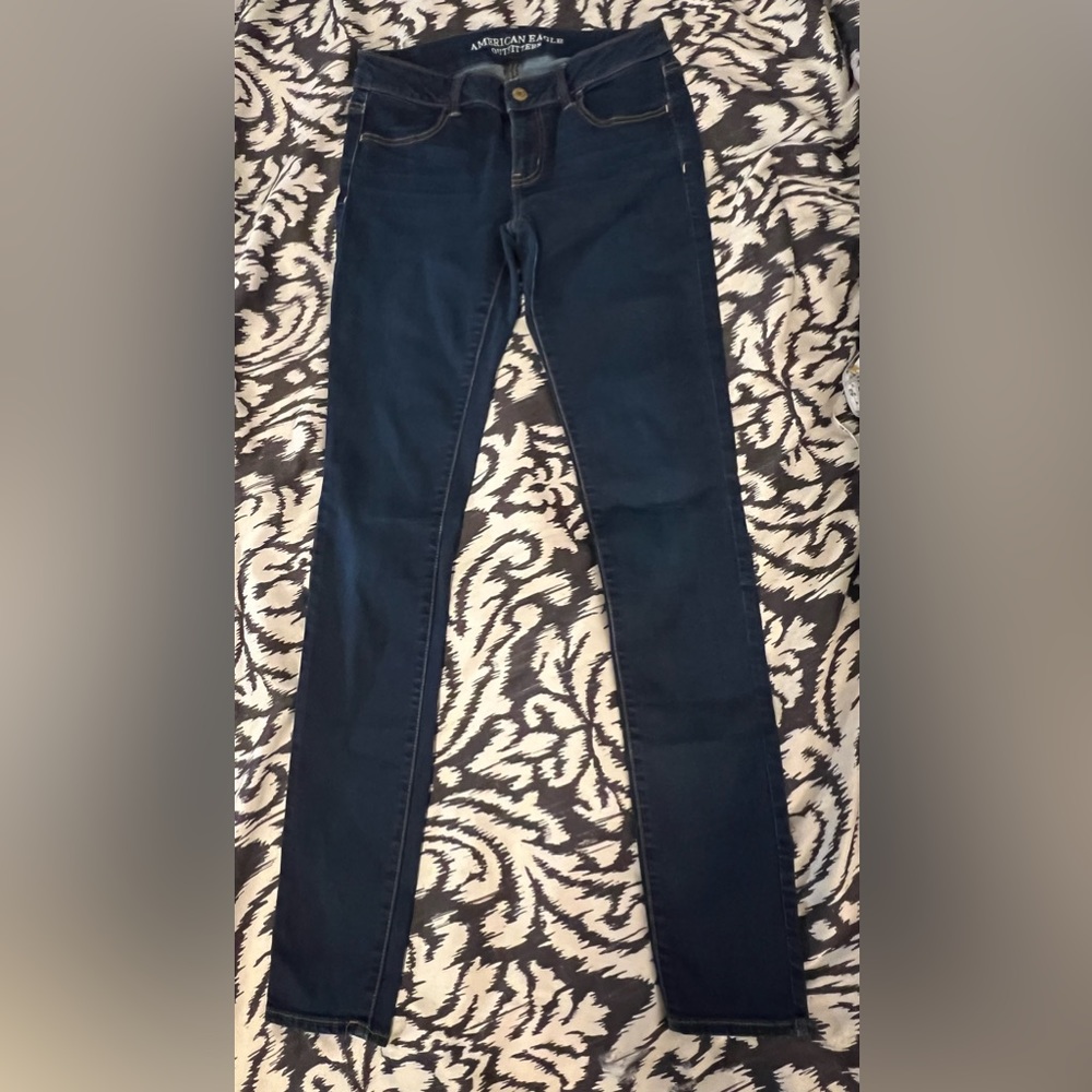 American Eagle 8XL Super Stretch Dark Wash Jeggings